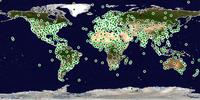 GRASS GIS users map