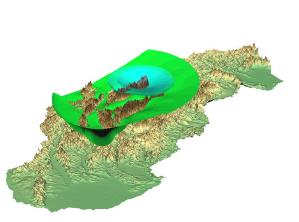 Slovakia 3D precipitation data